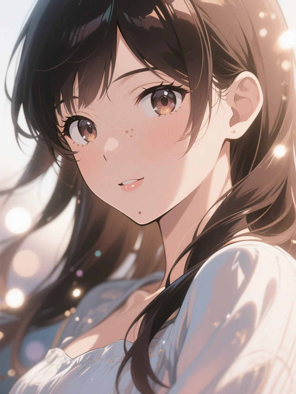 口元のホクロ