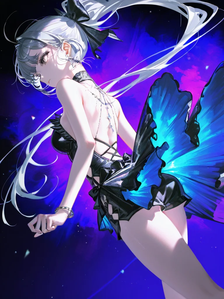銀髪の幻想