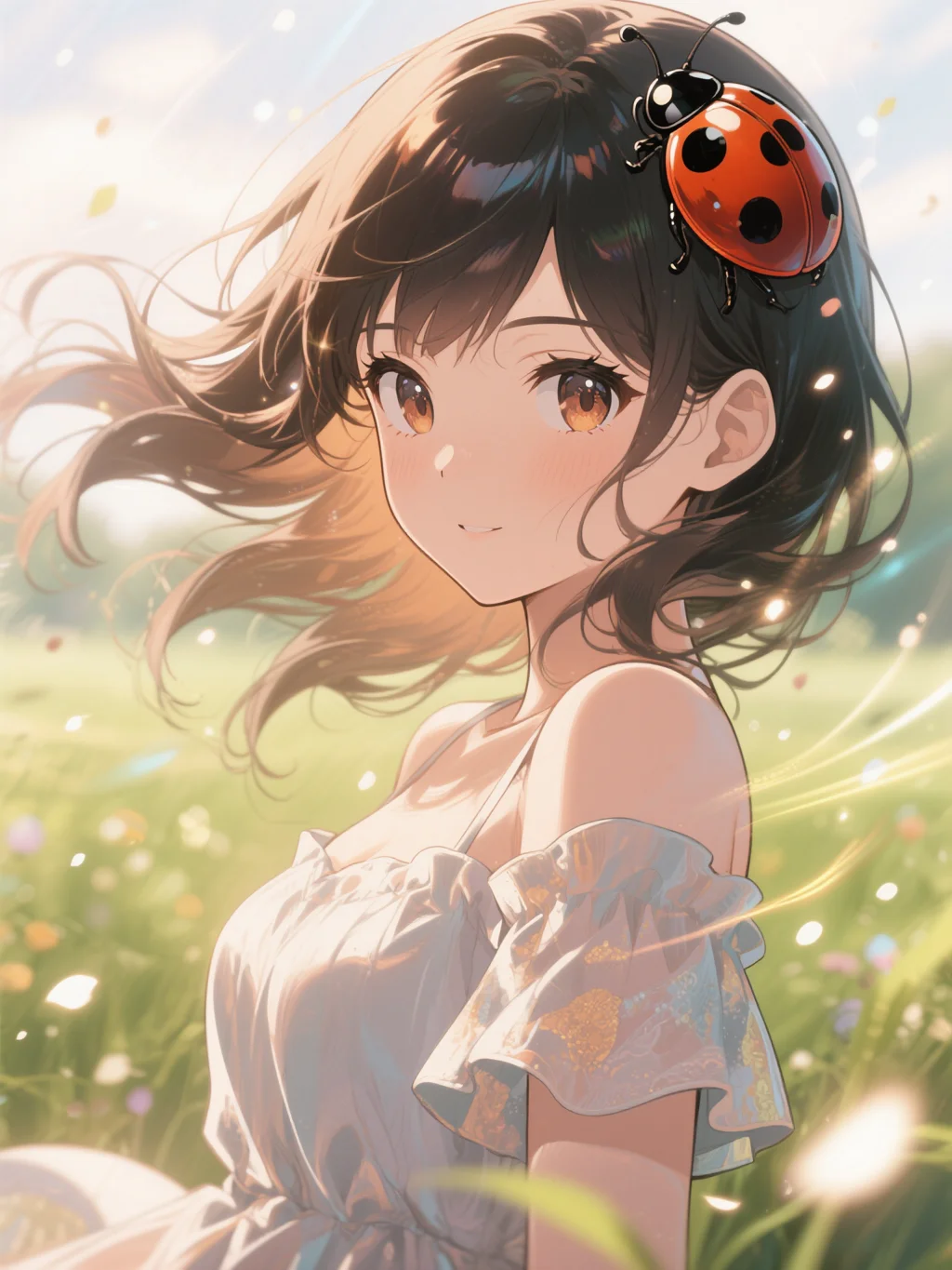夏のてんとう虫
