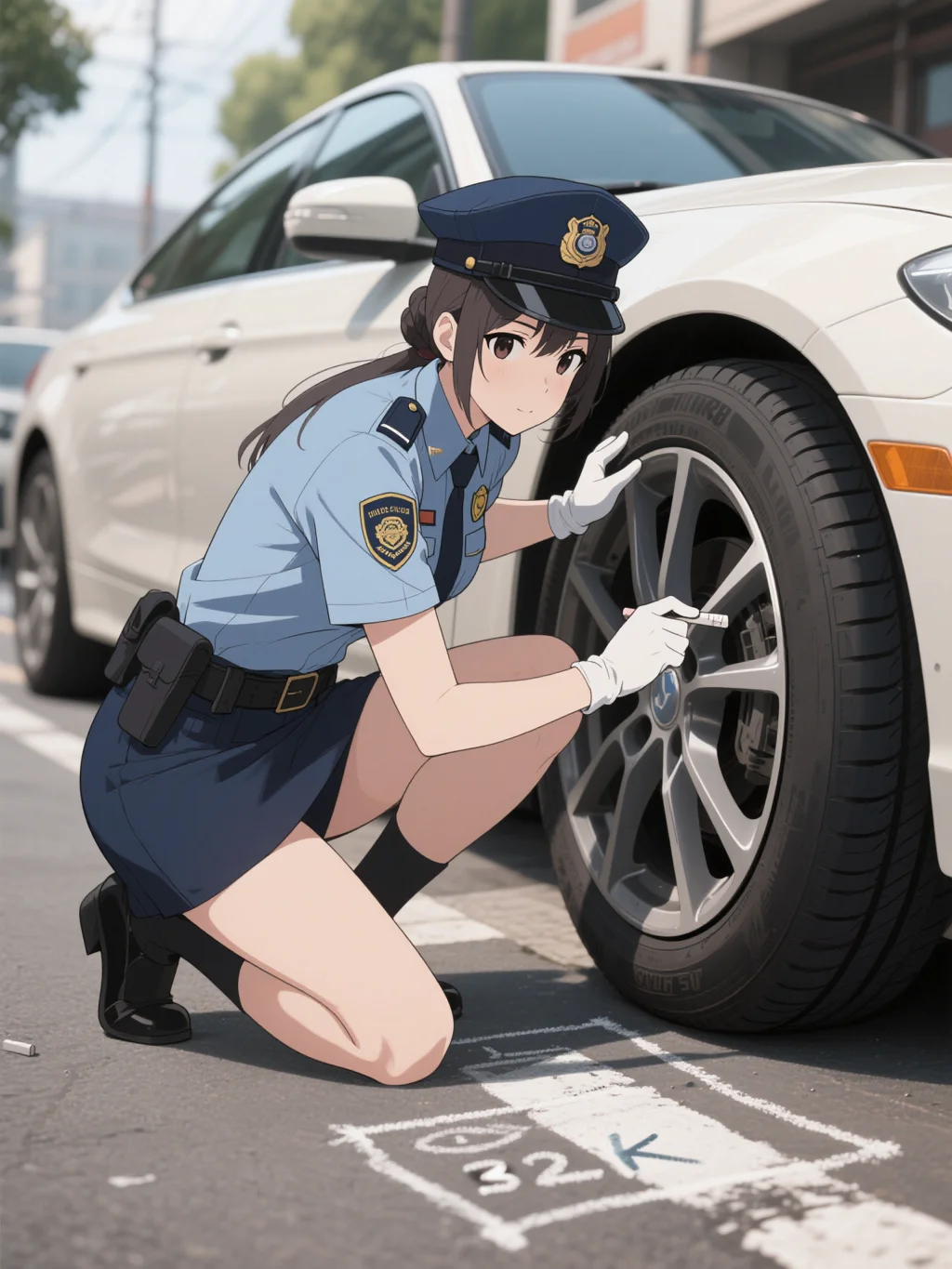 駐車違反の取り締まり