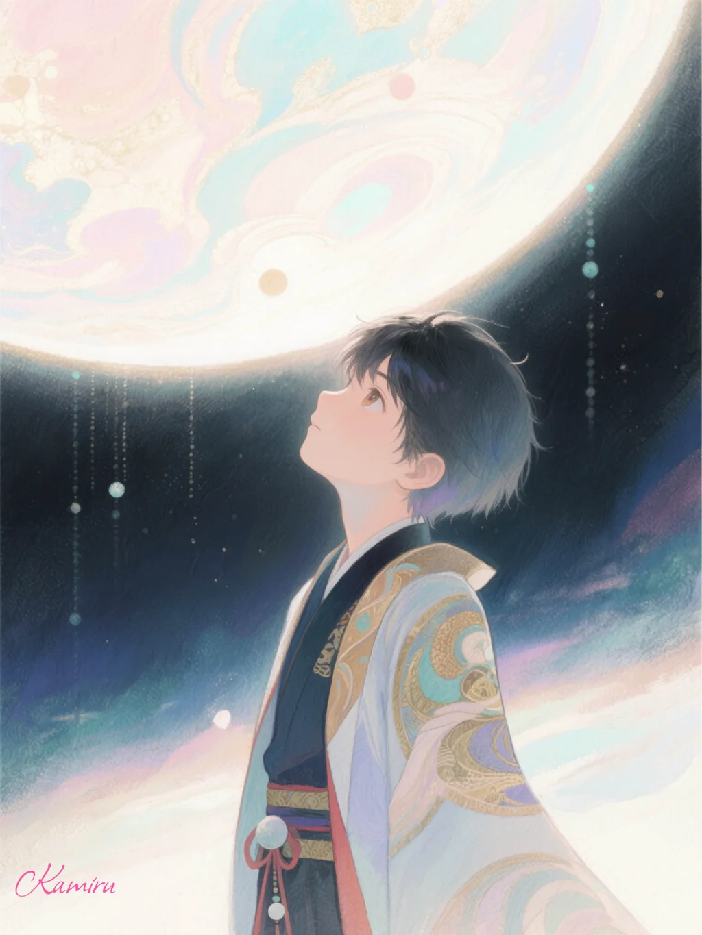 天を仰ぐ陰陽師