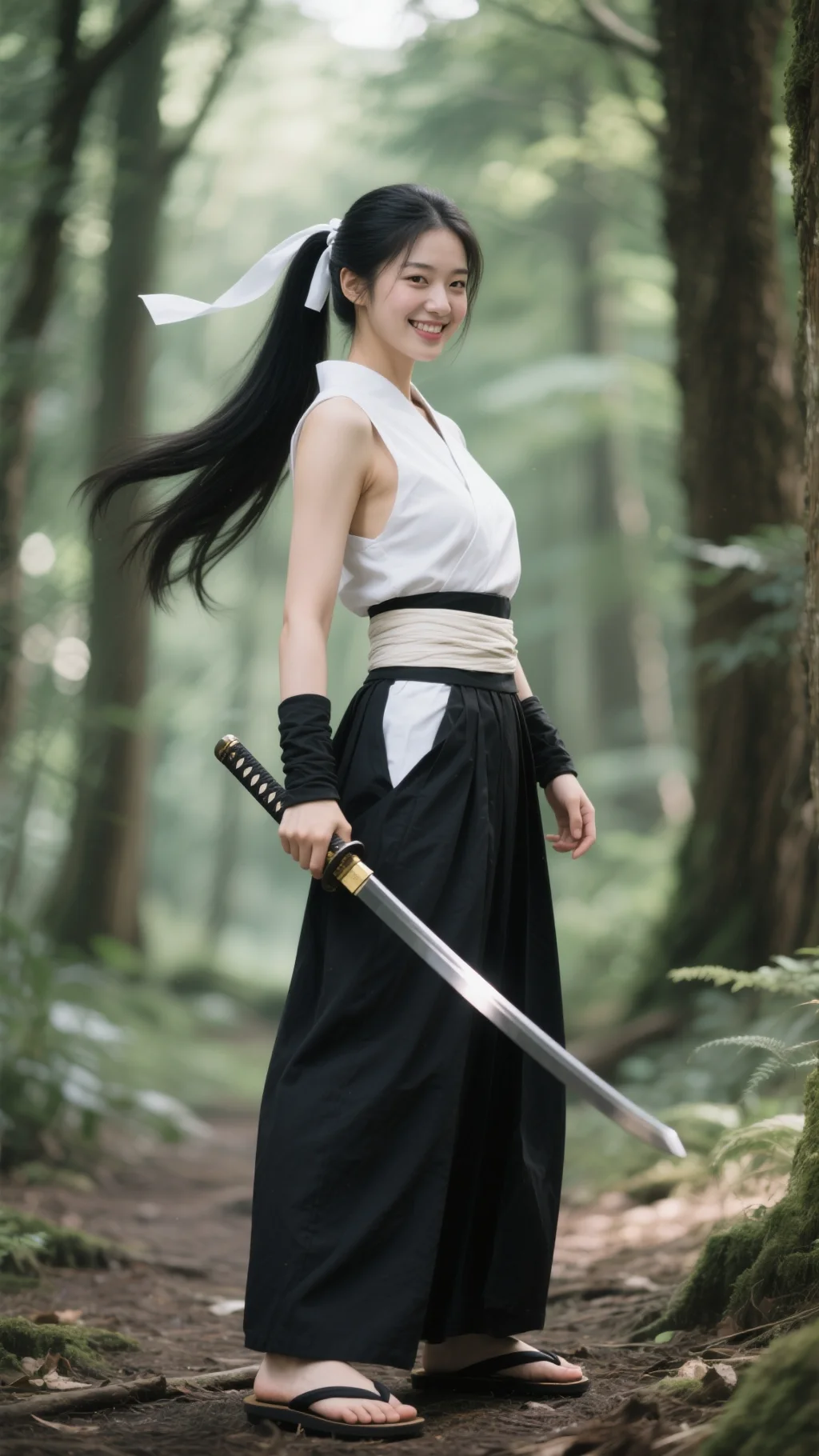 森の女武者