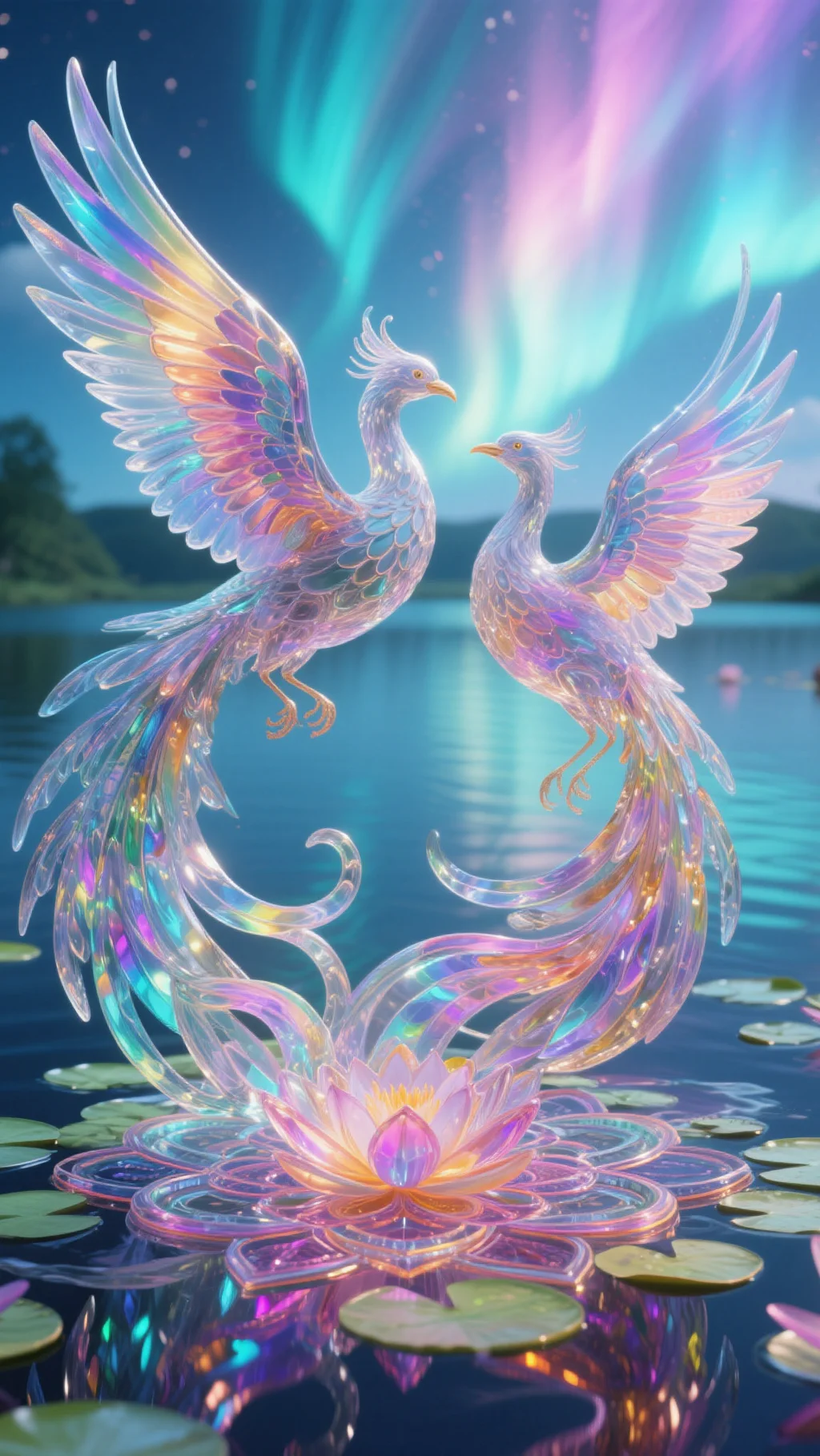 オーロラの火の鳥