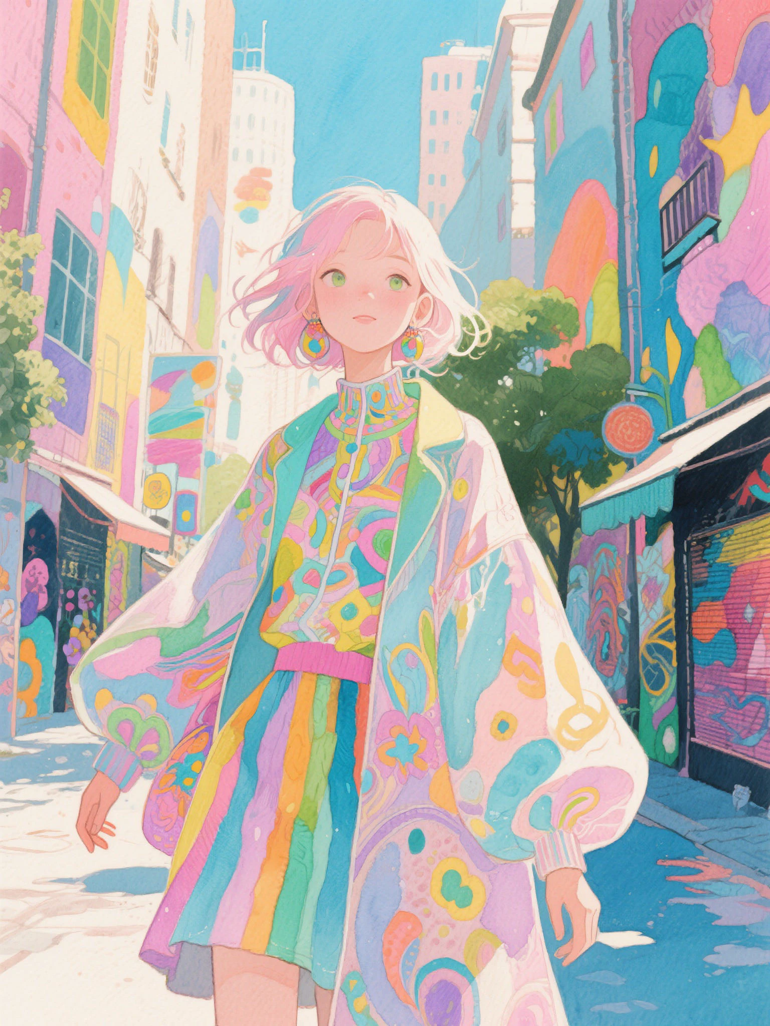 ストリートアートの街