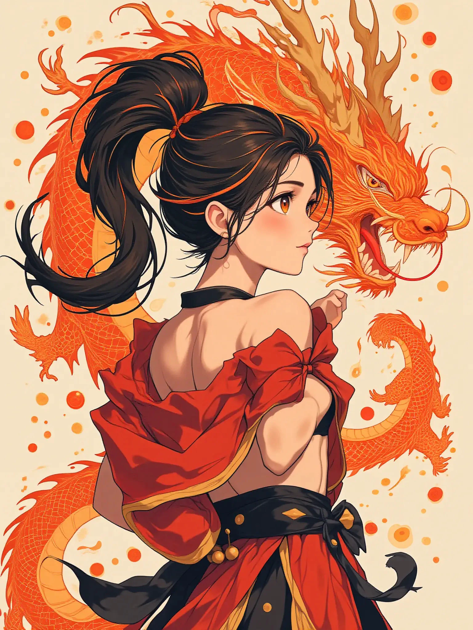 龍虎鳳凰拳の美少女