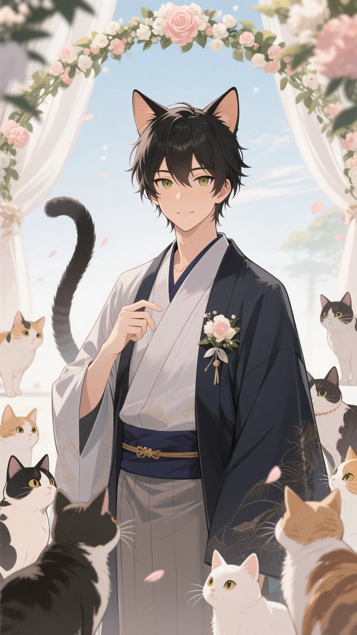 猫の嫁入り