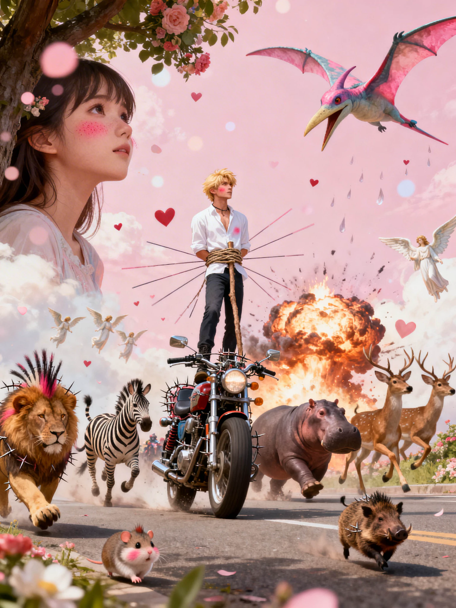 末世のバイク暴走劇
