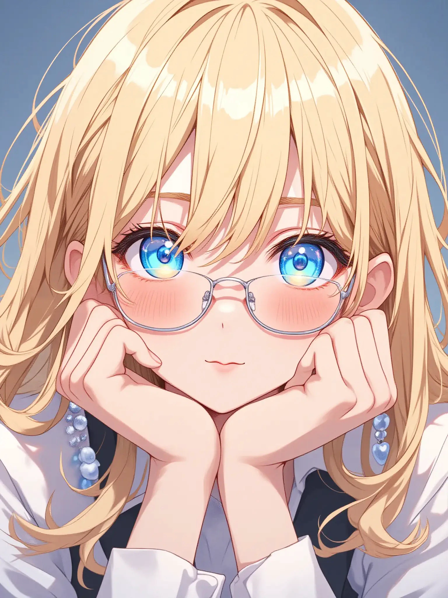 眼鏡の少女