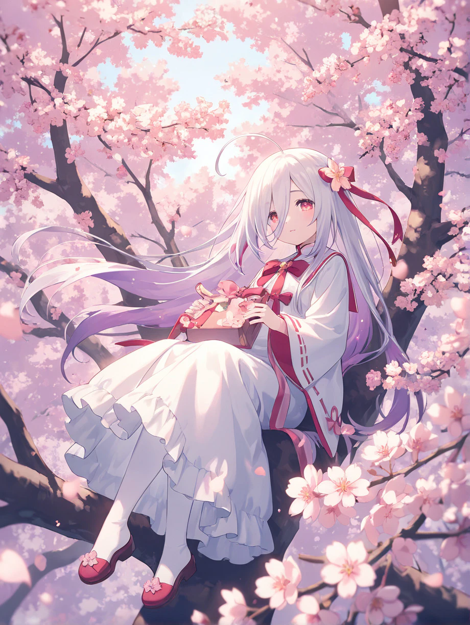 桜の下でうたた寝