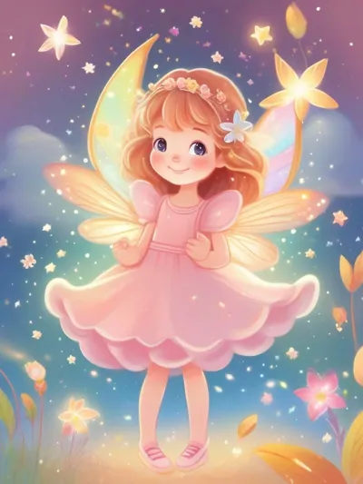 cute little girl, innocent expression, rosy cheeks, soft lighting, warm and gentle mood, anime style